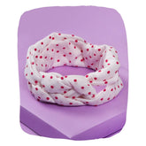 White Twisted Design Baby Headband – Soft & Stretchable